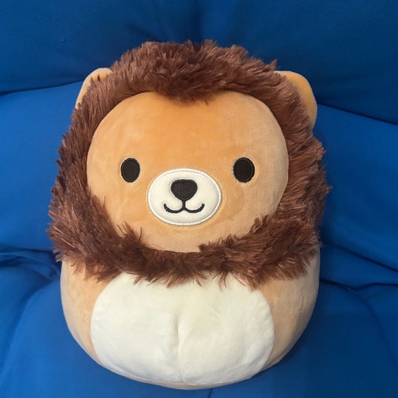 Squishmallows Other - Original SquishMallows Lion Size 8 “ Inch Colored Cream Brown Black White NWOTS